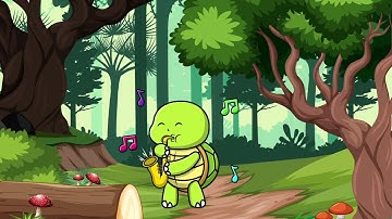 Bài hát con rùa con ( nhạc vui vẻ dành cho bé 1 - 8 )