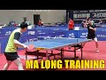 Ma Long, Fan Zhendong, Mima Ito training in Zheng Zhou - 2020 ITTF Finals #2