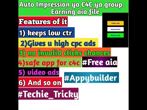 Aia file of auto Impression ya group earning ya C4C 