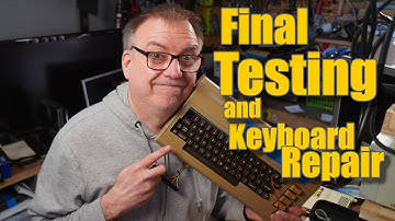 C64 Testing and Keyboard Repair