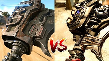 Halo Infinite vs Halo 5 | Gravity Hammer - Sound & Animations