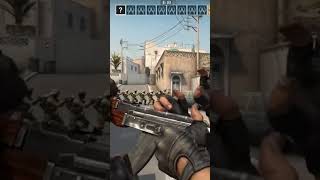 csgo AK47 no recoil #shorts #csgo #short