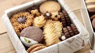 クリスマスプレゼントに♪クッキー缶の作り方 Butter Cookie Box｜HidaMari Cooking