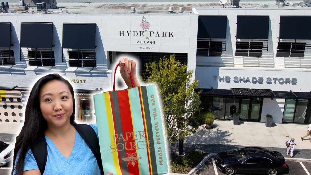 Exploring Hyde Park Village 🛍️ Shopping + Eating | Tampa Neighborhoods