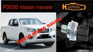 P0550 nissan navara