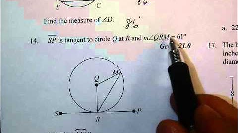 Unit 6 Review 2 Numbers 13, 14   Angles, Arcs and Inscribed Quadrilaterals