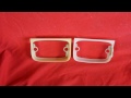 1969 1970 GTO Parking Light Lenses Fillers