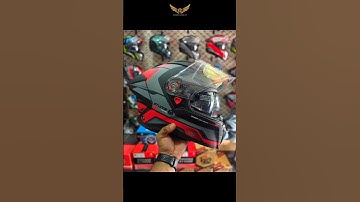 #studdshelmet  Helios Asphalt MattBlack Red #fullfacehelmet #helmetshop #ridersafe #motorbikehelmet