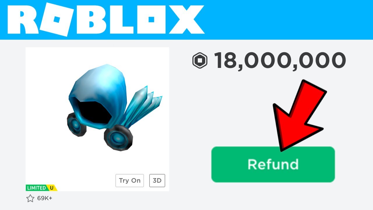 how to refund stuff in roblox
