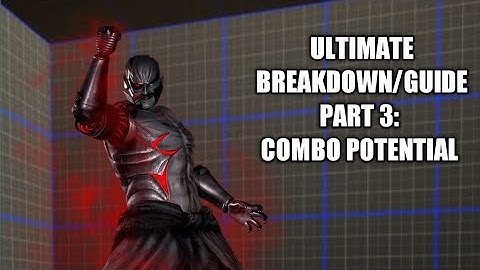 DOA6 Raidou Ultimate (Breakdown/Guide) Part 3: Combo Potential