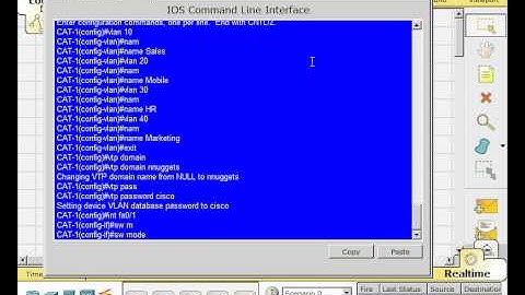 Lab 3 : Configuring VTP, part 1