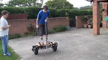 Balancing scooter - progress -    Arduino / Wii sensors