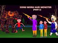 Sonu monu aur monster part 2  gulli aur baba  monster horror story  make joke horror