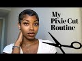 PIXIE CUT ROUTINE | Easy Finger Waves