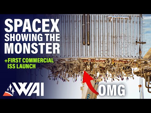 SpaceX Showing The Guts Of Their 33-Engine Starship Booster Monster For The First Time!