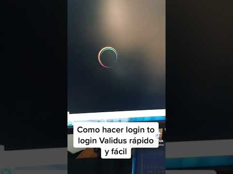 Hack para login to login súper rápido Validus ????