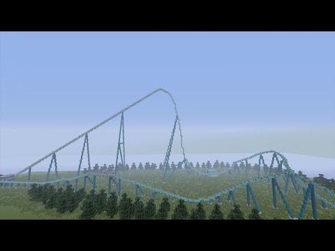 Magnum XL-200 : Minecraft Roller Coaster  Doovi