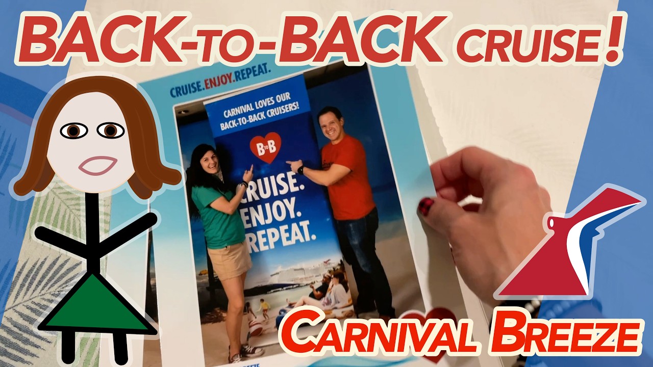 What happens when you cruise back-to-back? Our B2B cruise on the Carnival Breeze