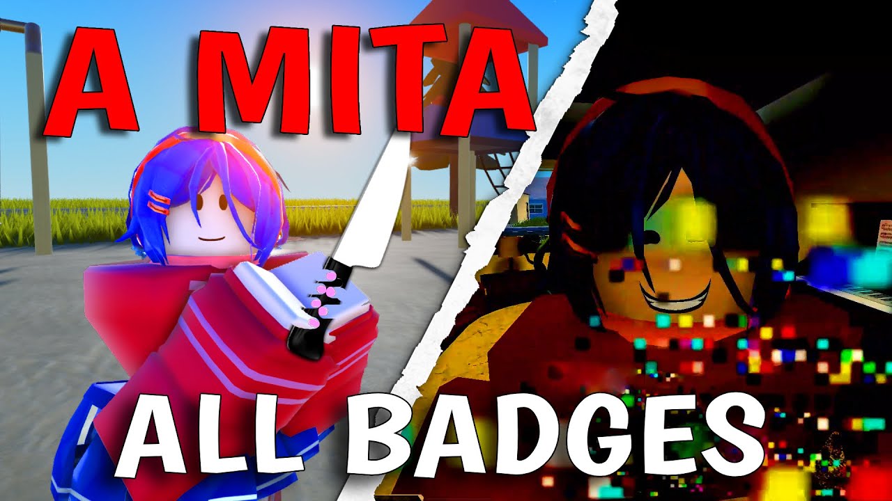 A Mita ALL Badges Full Gameplay ROBLOX YouTube 