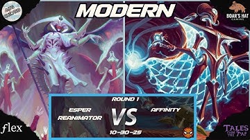 Esper Reanimator VS Affinity   [MTG Modern Round 1]