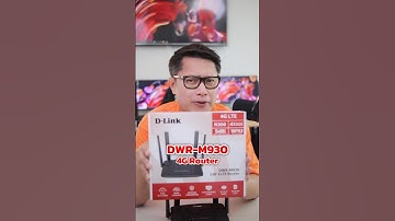 DWR-M930 4G LTE Router เราท์เตอร์ใส่ซิม จากค่าย D-Link #พี่เอกวิทย์ #gadget #ป้ายยาสินค้าไอที