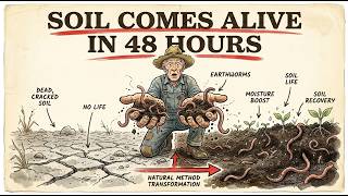 Better Than Fertilizer. 2,000 Worms in 48 Hours. Revives Dead Soil. Why Is It Hidden?