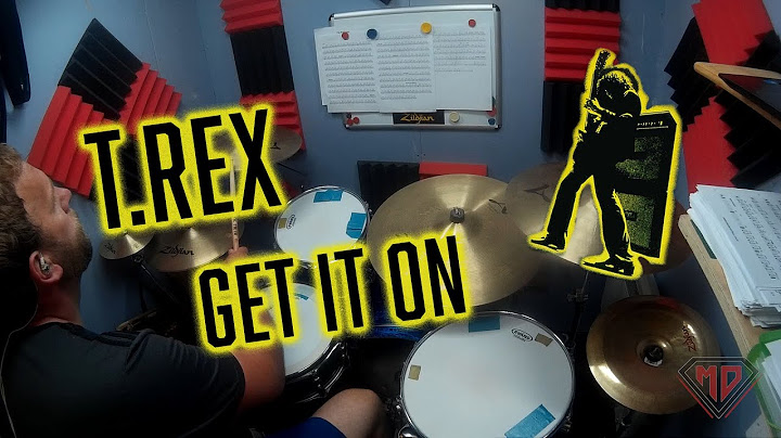 Get It On Drum Cover version - Drum Cover performance video thumbnail