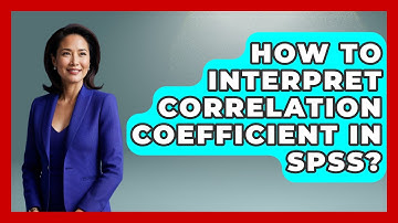 How To Interpret Correlation Coefficient In SPSS? - The Friendly Statistician