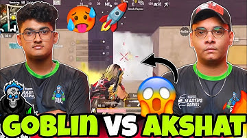 Goblin vs Akshat 1v1 in Scrims | Goblin Almost 1v4 Clutch | Soul Akshat | Soul Goblin | Team Soul