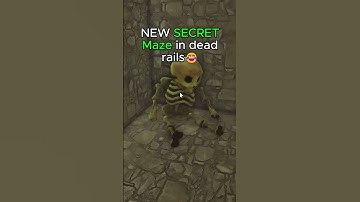 NEW MAZE in Dead Rails Roblox Update (No Script): Dead Rails Bonds Glitch Myths Guide #deadrails