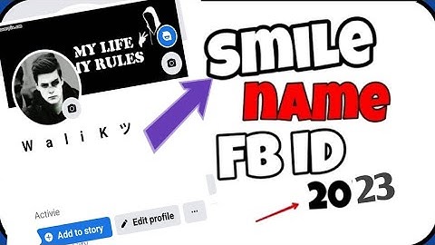 How to make  smile  name facebook Account 2023 / fb staylish name id create video in pashto