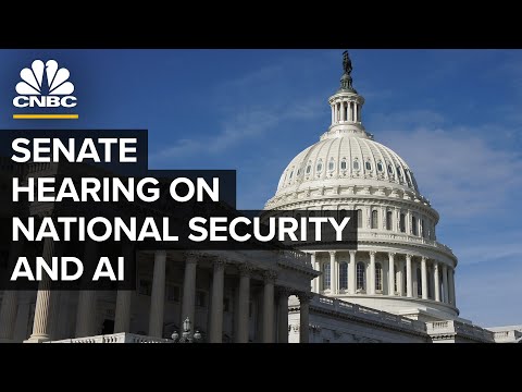 Live: senate hearing on national security implications of ai — 09/19/23