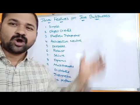 java features/ java buzz words explaination in english - YouTube