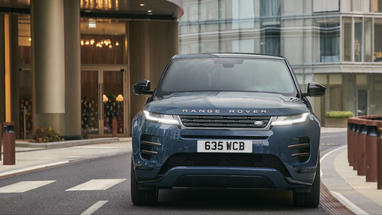 range rover evoque blue