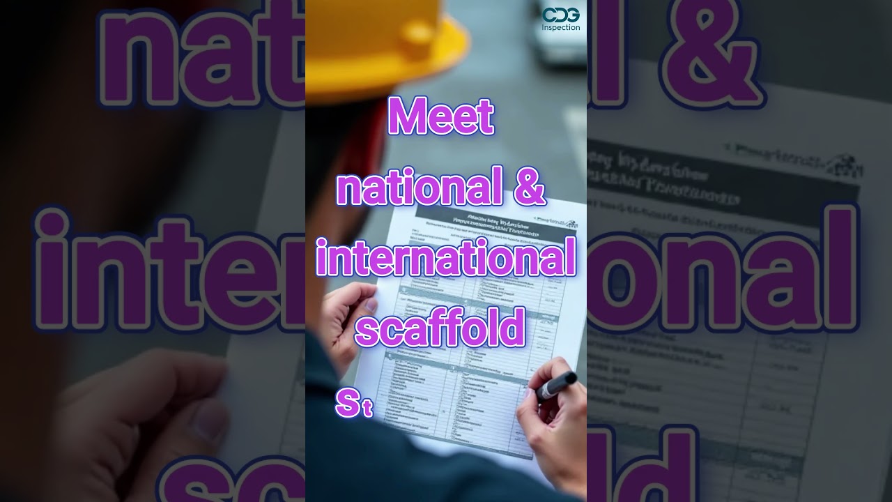Is Your Scaffolding Safe? | Scaffolding Inspection by CDG Inspection (ISO 17020)