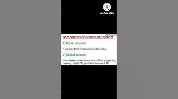 Balance of Payment || BOP || International Business || NET JRF Paper 2 Commerce #shorts