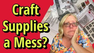 Tame your craft supplies: Organizing Stamps & Dies