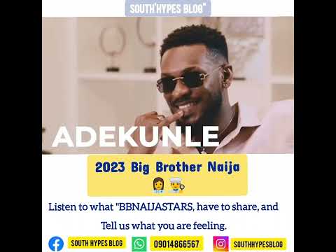 2023 Big Brother Naija👩‍⚕️👨‍🍳 @BigBrotherNaijaOfficial