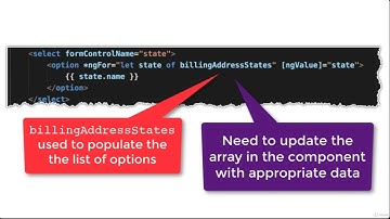 20 20 Angular Project   Checkout Form   Populate Countries and States   Bug Fix