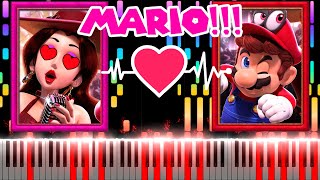 Pauline  Jump Up Super Star  Super Mario Odyssey piano Tutorial