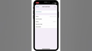 How to Change Autofill Credit Card on iPhone 📱 #shorts