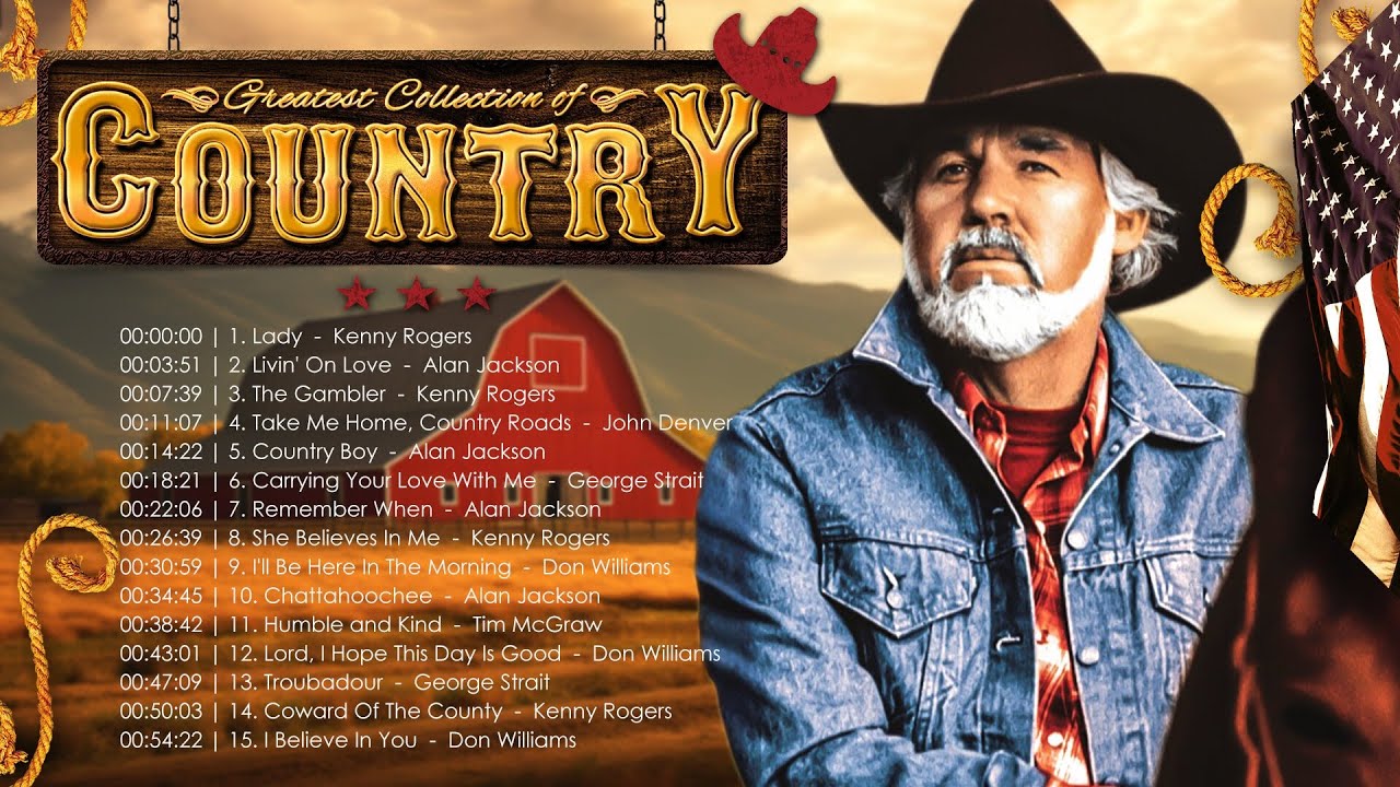 Kenny Rogers, George Strait, Alan Jackson, Randy Travis - Classic ...