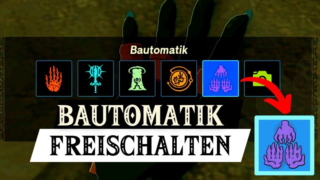 Zelda: Tears of the Kingdom: Bautomatik finden - der Guide