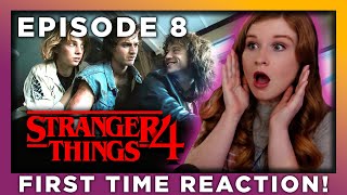 STRANGER THINGS SEASON 4 EPISODE 8 - REACTION - FIRST TIME WATCHING