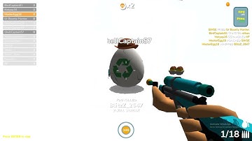 32 Streak on the Brightest Map in Shell Shockers