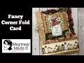 Fancy Fold Corner Fold Card