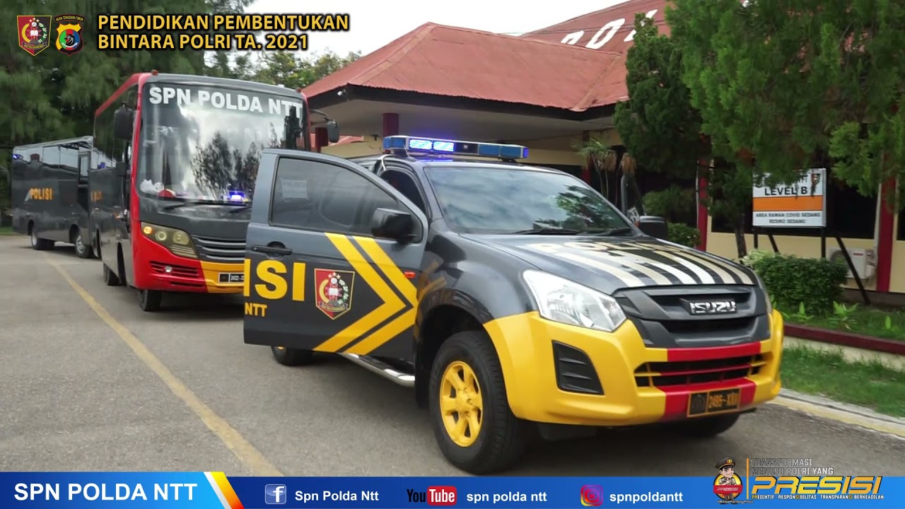 Siswa Diktukba Polri T.A. 2021 diberangkatkan ke 5 Polres, untuk melaksanakan Latja