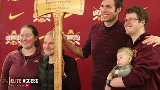 Elite Access: Gopher Loyalty Program Fan Photos Paul Bunyan's Axe!