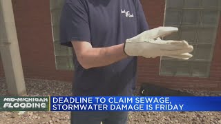 Deadline nearing for lawsuit for flood victims who had sewage back up