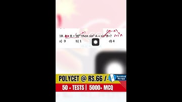 Polycet exam preparation 2025 | Trick - 5  ,#polycet2025,#polycetexam
